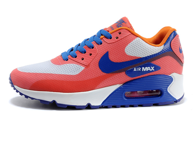 Nike Air Max Shoes Womens White/Blue/Orange Online